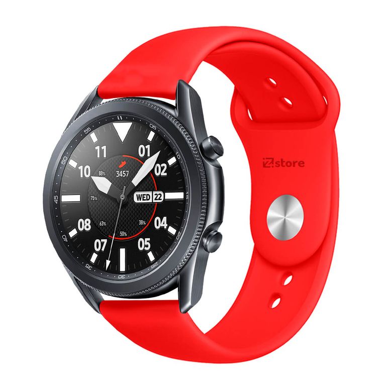 Correa Para Samsung Galaxy Watch 3 Broche Rojo
