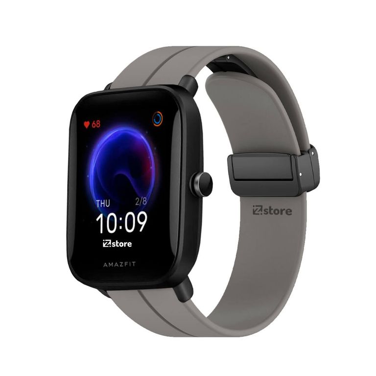Correa Para Amazfit Bip U Broche Magnético Gris Oscuro
