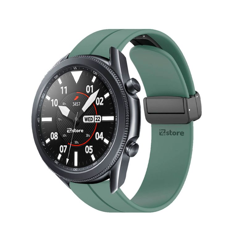 Correa Para Samsung Galaxy Watch 3 41MM Broche Magnético Verde Pino