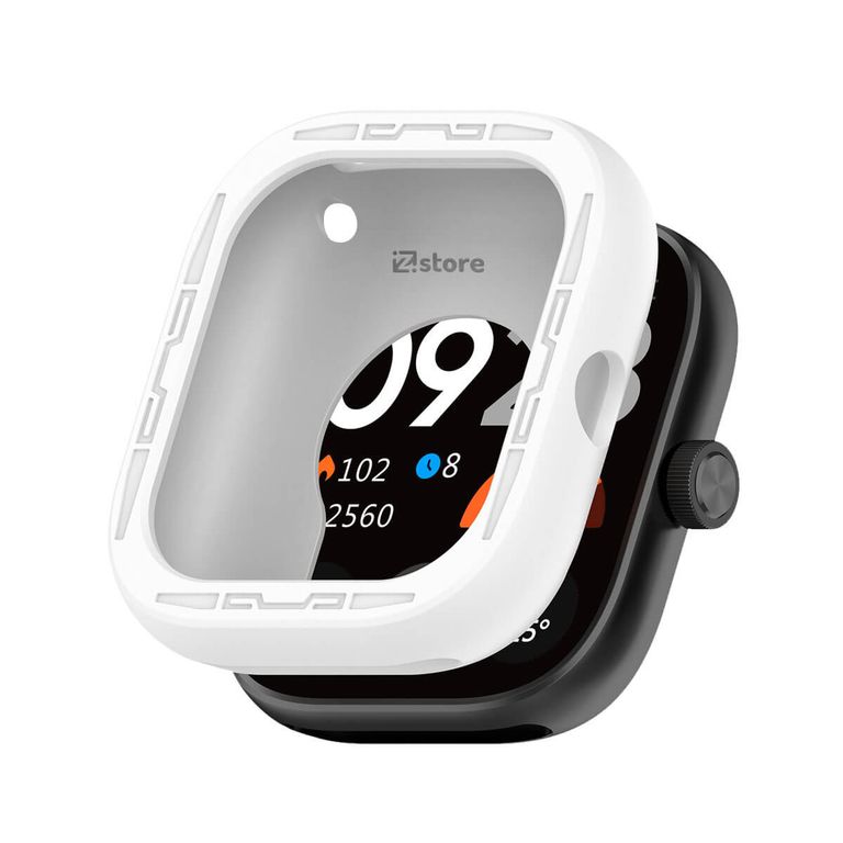 Case de Silicona Para Redmi Watch 4 Blanco