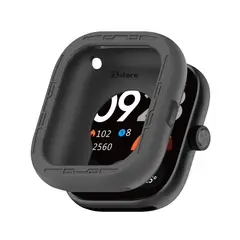 GENERICO - Case de Silicona Para Redmi Watch 4 Gris Oscuro
