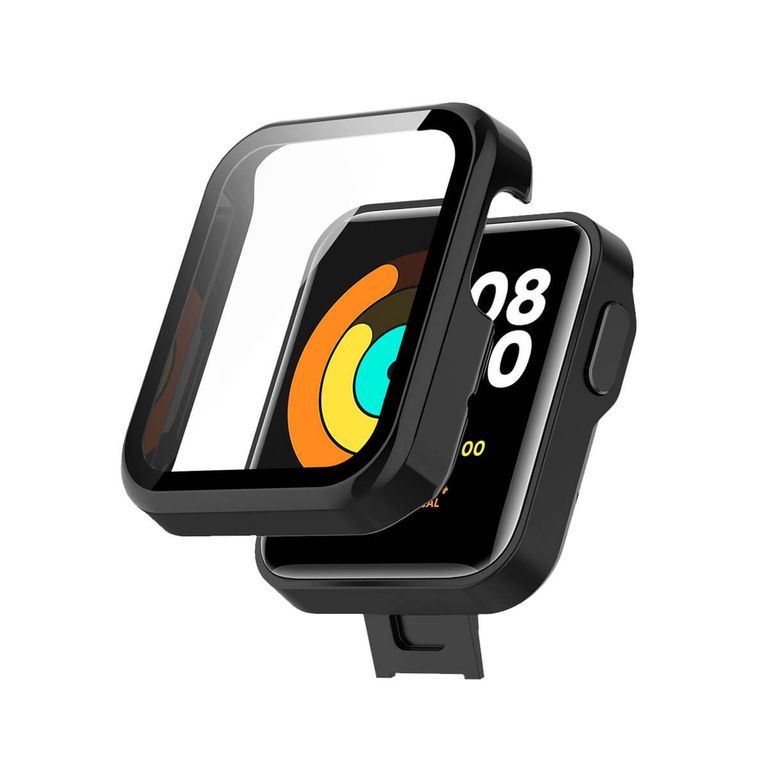 Case con Protector Xiaomi Mi Watch Lite Mate Negro