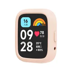 GENERICO - Case Silicona Para Redmi Watch 3 Active Rosa