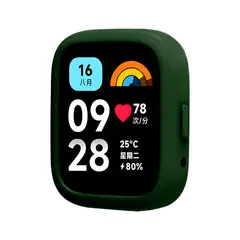 GENERICO - Case Silicona Para Redmi Watch 3 Active Verde Militar