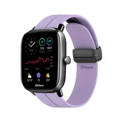 GENERICO - Correa Para Amazfit GTS2 Mini Broche Magnético Lila