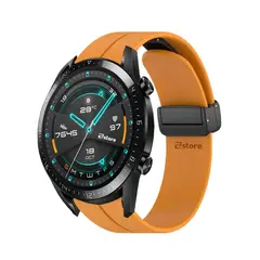 GENERICO - Correa Para Huawei Watch GT2 46MM Broche Magnético Papaya