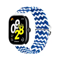 GENERICO - Correa de Nylon Para Redmi Watch 4 Bicolor Azul