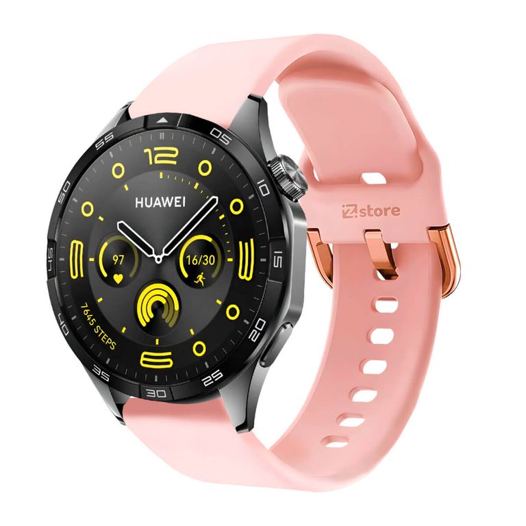 Correa Para Huawei Watch GT4 46mm Hebilla Rosado