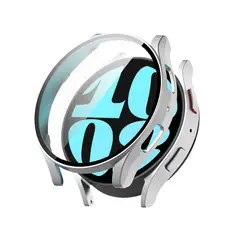 GENERICO - Case con Protector Samsung Galaxy Watch 6 Silver 44MM