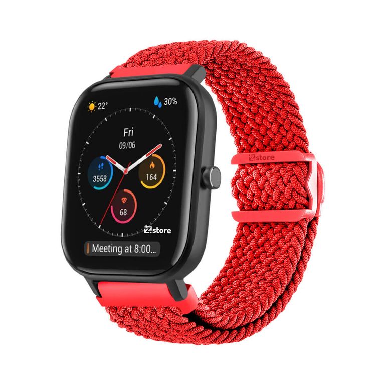 Correa de Nylon Amazfit GTS Rojo