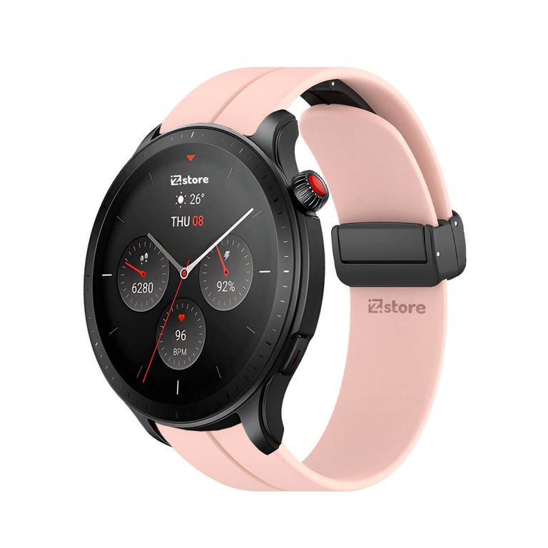 Correa Para Amazfit GTR4 Broche Magnético Rosa