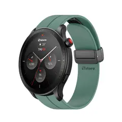 GENERICO - Correa Para Amazfit GTR4 Broche Magnético Verde Pino