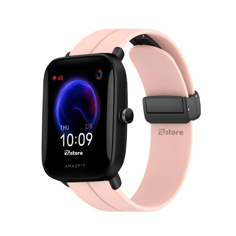 Correa Para Amazfit Bip U Broche Magnético Rosa