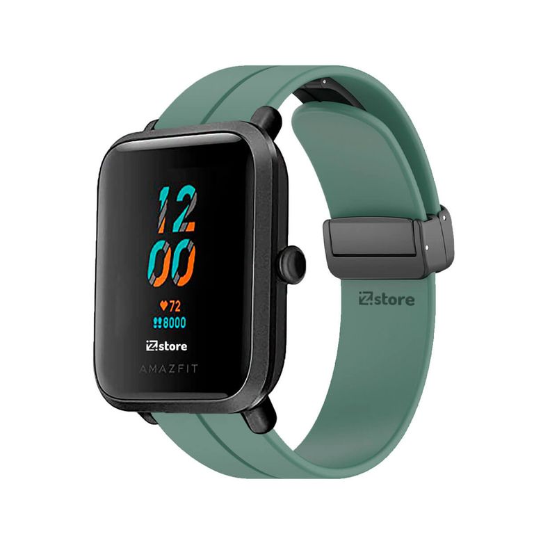 Correa Para Amazfit Bip S Broche Magnético Verde Pino