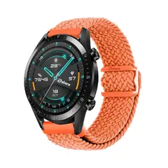 GENERICO - Correa de Nylon Para Huawei Watch GT2 46MM Naranja