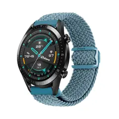 GENERICO - Correa de Nylon Para Huawei Watch GT2 42MM Celeste