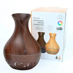 SEISA - Humidificador Purificador de Aroma 130 ML con Luces Led 7 Colores