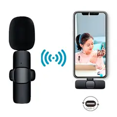 GENERICO - MICROFONO INALAMBRICO SOLAPERO PERCHERO CELULAR IPHONE