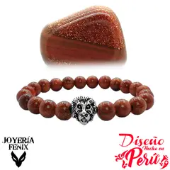 JOYERIA FENIX - Pulsera Piedra Natural León - Joyería Fenix