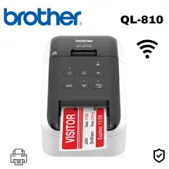 BROTHER - Impresora De Etiqueta QL-810 Wifi Inalambrico