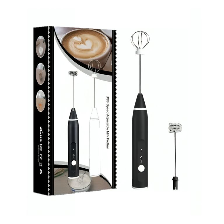 Mini batidora eléctrica para café - inalámbrica eléctrica con USB