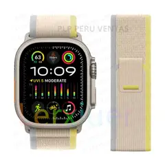 IMPORTADO MC - Correa Trail Loop Apple Watch y Smartwatch 42-44-45-49mm Gold
