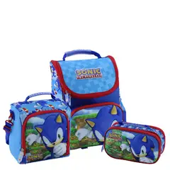 SCOOL - SET MOCHILA PICK MAGIC PILLOW SONIC