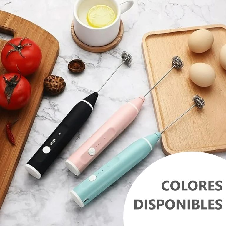 Mini batidora manual eléctrica USB de café