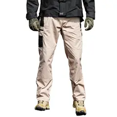 BLWOENS - Pantalones baggy largos para hombres-Beige