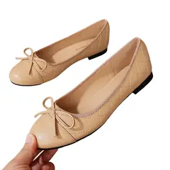 BLWOENS - Zapatos planos para Mujer -Beige