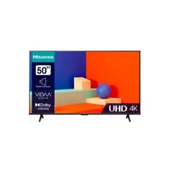 HISENSE - Televisor Smart 50 UHD 4K Dolby Vision Vidaa 50A6K