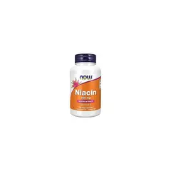 NOW - Vitamina B3 (Niacin) en Cápsulas 500 mg x 100 u - Foods