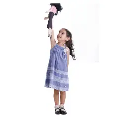 NATA COTON - VESTIDO LAVANDA AZUL