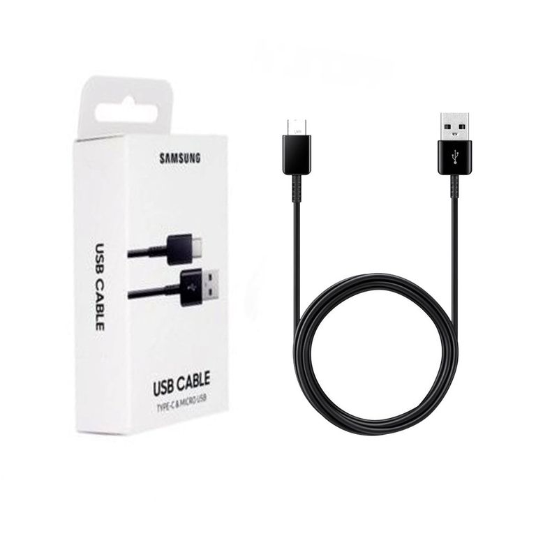 Cable Premium USB a Tipo C para S8 S9 Note 9 - Negro