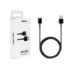 SAMSUNG - Cable Premium USB a Tipo C para S8 S9 Note 9 - Negro