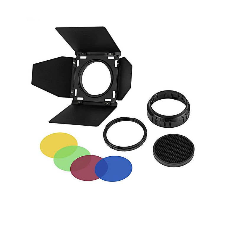 Kit de BarnDoor BD-10 para flash AD300 Pro