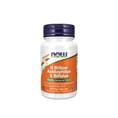 NOW - 8 Billon Acidophilus & Bifidus - Probioticos x 60 VCaps -
