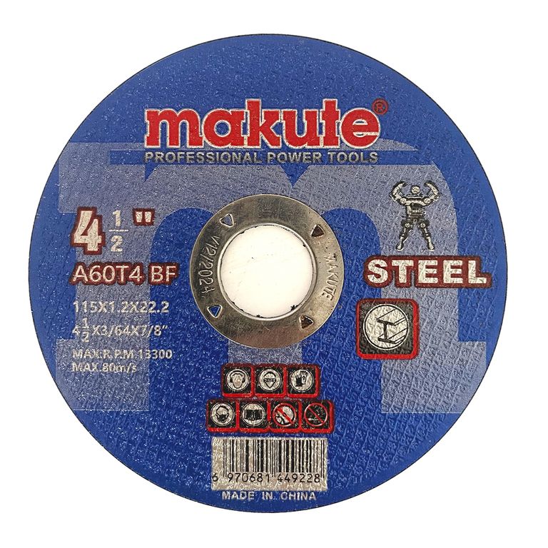 Disco De Corte Acero 4.5 180mm x 50uni. -