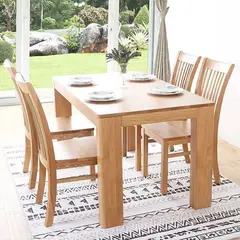 DMUEBLES - Juego de comedor 4 sillas Trent