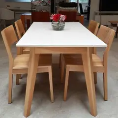 DMUEBLES - Juego de comedor 4 sillas Tria
