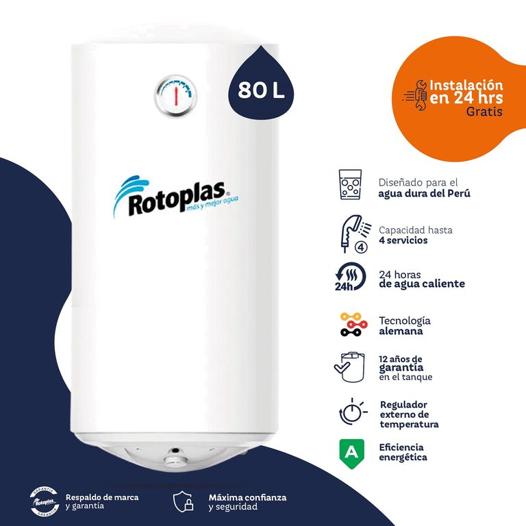Terma de Acumulación Duraterma 80L