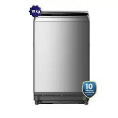 MIDEA - Lavadora 10Kg Silver MA200W100G-PE