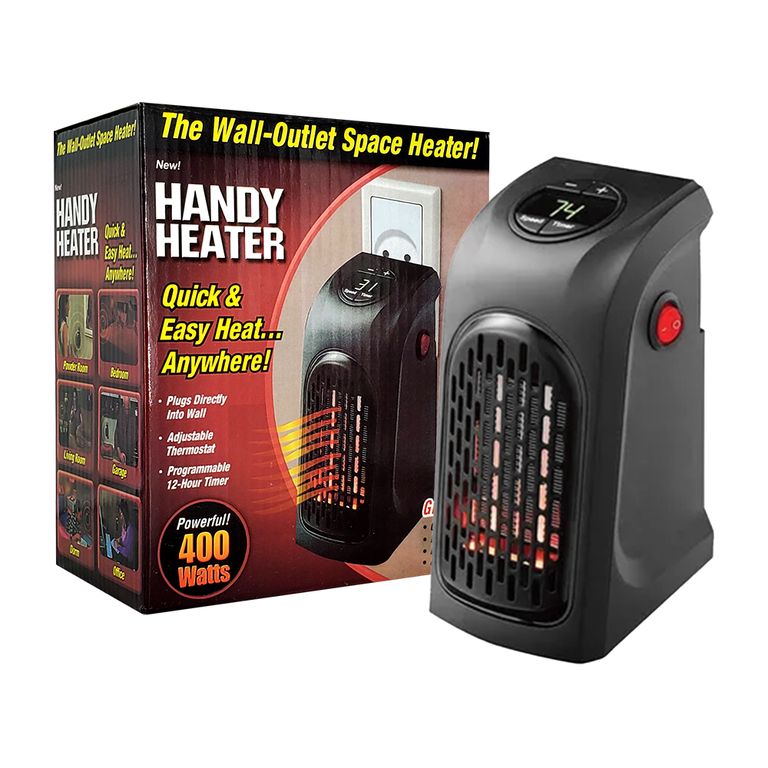 Estufa Calefactor Electrica de Ambiente Portatil para el Hogar 400w