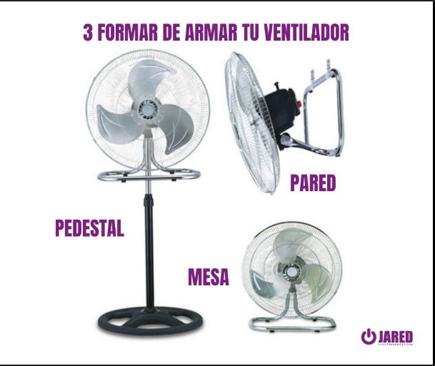 Ventilador De 5 Aspas 3 En 1 De 18″ 200W BK-8219VI