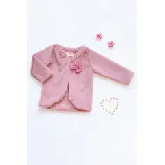 KIDS MASHMELO - Chaqueta Crop De Peluche Para Niña