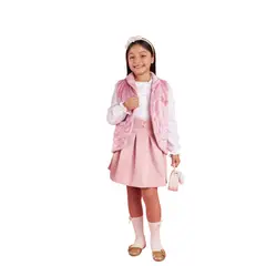 KIDS MASHMELO - Chaleco De Peluche Para Niña