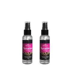 LA BRASILIANA - Keratina Liquida Brillo Spray 60ml 2 Unidades