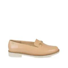 VIALE - Zapato Mocasín Casual TATI-2431 Sand Cuero