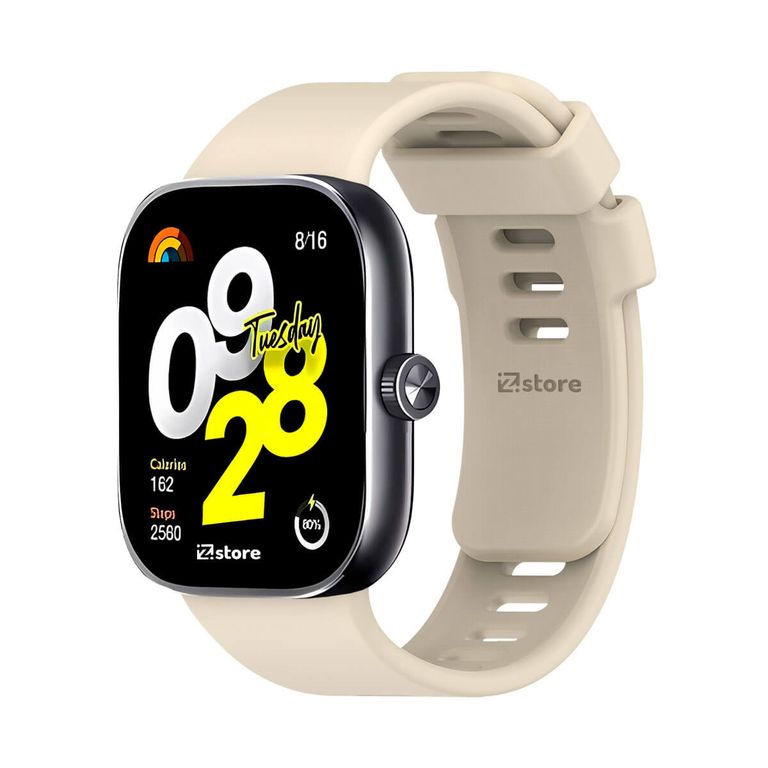 CORREA DE SILICONA PARA XIAOMI REDMI WATCH 4 - BEIGE