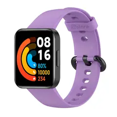 GENERICO - CORREA DE SILICONA PARA XIAOMI REDMI WATCH 2 LITE - LILA